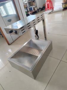 Estación de Calentamiento Eléctrico para Mostrador de Fábrica: Lámpara Térmica para Papas Fritas y Pollo Frito, Ideal para Catering Comercial - Product Image 6