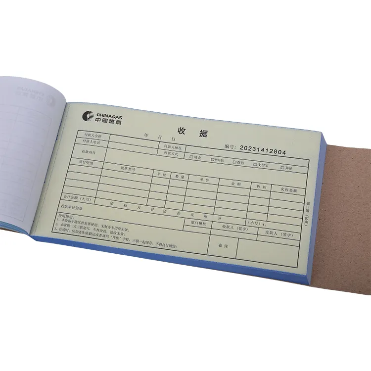 Custom Logo Sales Order Book Receipt Ticket Delivery Invoice Books Duplicate Carbonless Copy Paper Note Book