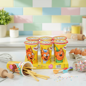 Biscotti Croccanti al Cioccolato e Crema Dolce da 35g, Snack Personalizzato per Bambini con Biscotti a Forma di Dito - Product Image 4