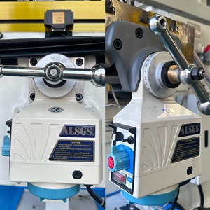 Prezzo competitivo multifunzionale 5HW universale fresatrice a torretta 3 assi DRO automatico mangime manuale mulini da Taiwan - Product Image 4