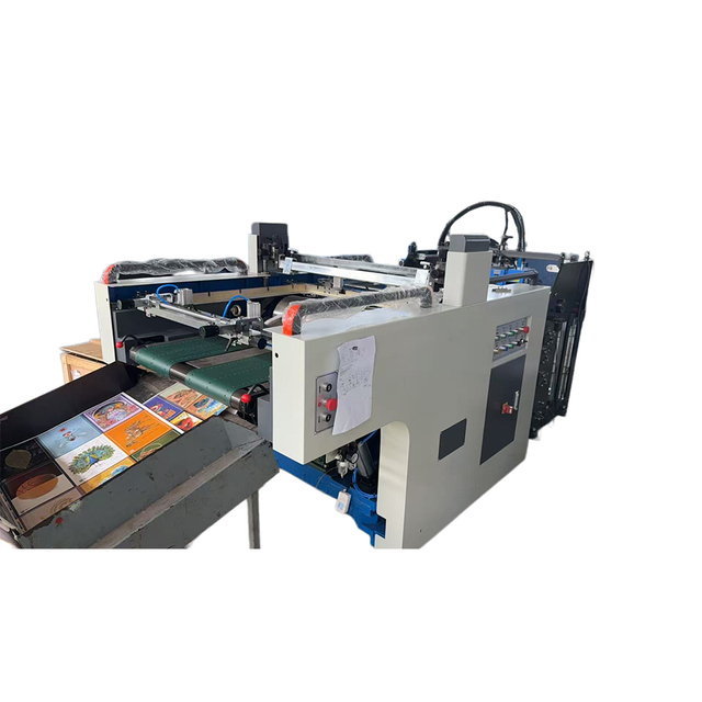 TAOXING New Automatic 780 Swing Cylinder Roller Screen Printer 720x500mm Print Area PET Film Ceramic Decals Paper Balloons