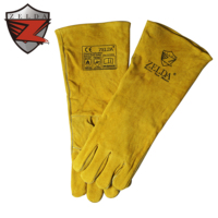 Gants de soudage en cuir de vache de 18 pouces