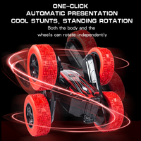 Voiture RC amphibie tout-terrain déformable 4x4 télécommandée pour enfants, haute performance, avec détection gestuelle et GPS