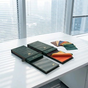 Nouvelle Arrivée 2026 : Livre de Nuanciers de Tissus Personnalisés en Gros |   Pour les designers indépendants, reliure spirale, couverture rigide, logo et design personnalisés - Product Image 3