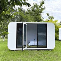 Maison préfabriquée extensible de luxe multifonctionnelle, équipement intérieur complet et prête à l'emploi, Apple Cabin