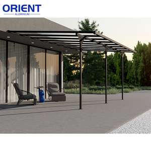 <span class=keywords><strong>Abri</strong></span> <span class=keywords><strong>de</strong></span> <span class=keywords><strong>jardin</strong></span> en polycarbonate <span class=keywords><strong>avec</strong></span> cadre en aluminium Omizable, imperméable, résistant aux UV, pour <span class=keywords><strong>terrasse</strong></span>, patio, piscine - Product Image 2