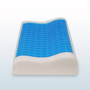 Soğuk Hava Etkili İnce Silikon Hafızalı Köpük Elyaf Dolgulu Soğutucu Jel Yastık Yıkanabilir Nefes Alabilen Kılıflı - Product Image 3