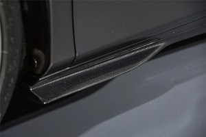 Faldas laterales de fibra de carbono seco AISKA Real 100% para <span class=keywords><strong>Ferrari</strong></span> F8 2019-2024 - Product Image 6