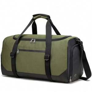 Sac de sport de voyage moderne personnalisé avec logo 2024, compartiment pour chaussures, portable, homme femme, imperméable, sac de sport - Product Image 1