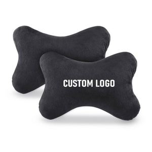 Coussin de soutien cervical de haute qualité pour voiture, en polyester/coton, respirant, pour la tête et le cou, doux et moelleux - Product Image 1