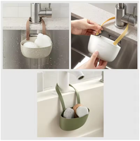 Égouttoir réglable porte-éponge à savon robinet nouveau support d'évier de cuisine panier de vidange suspendu passoires et passoires accessoires