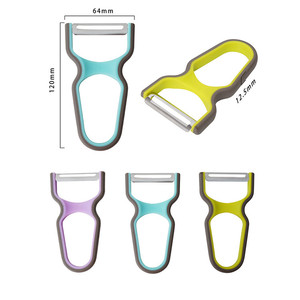 Éplucheur de légumes et de fruits avec poignée confortable, gadget de cuisine - Product Image 6