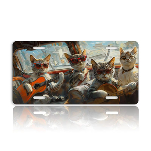 Plaque d'immatriculation décorative personnalisée Porte Club <span class=keywords><strong>Garage</strong></span> Décoration murale Plaque d'immatriculation <span class=keywords><strong>de</strong></span> <span class=keywords><strong>garage</strong></span> 15X30CM Plaque en métal étain - Product Image 5