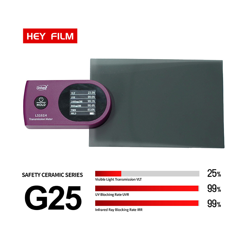 Taux de transmission visuelle (VT) 25 %