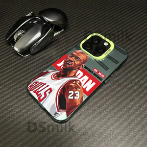 Basketball Téléphone étui pour <span class=keywords><strong>iphone</strong></span> 16 15 14 13 Pro 12 <span class=keywords><strong>11</strong></span> Pro Xs X XR Max 8 7 SE Laser Dur TPU Cas Cover-S536P1 Arrière - Product Image 3