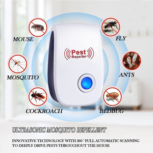 Dispositif Ultrasonique de Lutte contre <span class=keywords><strong>les</strong></span> Nuisibles <span class=keywords><strong>pour</strong></span> Usage Intérieur, Alimentation Électrique, Répulsif Intelligent et Efficace <span class=keywords><strong>pour</strong></span> Souris, <span class=keywords><strong>Rats</strong></span>, Insectes, Cafards, Araignées - Product Image 3