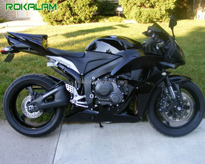 ชุดมอเตอร์ไซด์สำหรับฮอนด้า CBR600RR F5 <span class=keywords><strong>2007</strong></span> 2008 CBR600 600RR สีดำตัวเรือนสีดำ ABS แฟริ่ง - Product Image 1