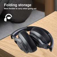 Kisnoli A13 ANC Subwoofer Vente en gros de casques sans fil de jeu stéréo de haute qualité sonore