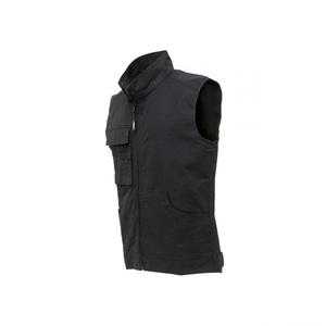 U-POWER-Gilet de travail en toile de coton stretch Wave Black Carbon EY148BC-S-EAN 8033546381915 WORK JACKETS - Product Image 3