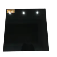 Foshan 600x600mm 24 "x 24'' pleine corps brillant noir carrelage en grès cérame poli J6T05B
