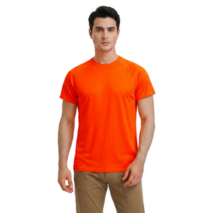 Eco-Friendly <b>Men</b> T Shirt High Quality Ringer Customized Product Blank O-neck <b>Stretch</b> Fabric T-shirt For <b>Men's</b> - Product Image 1