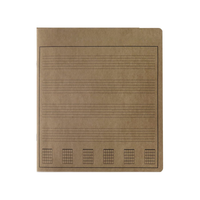 Kraft Music Book Logotipo personalizado para AD Promotuonal Blank Guitar Tab Escritura Manuscrito Suministro al por mayor