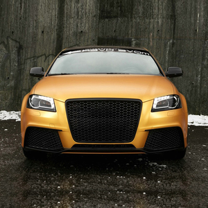 Stock USA Kit Paraurti Anteriore Look RS3 per <span class=keywords><strong>Audi</strong></span> <span class=keywords><strong>A3</strong></span> S3 2008 2009 2010 2011 <span class=keywords><strong>2012</strong></span> con Griglia Fendinebbia - Product Image 6