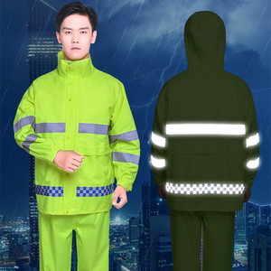 سترة أمان عاكسة متعددة الجيوب بسحاب أمامي، شبكة تنفس عالية الوضوح للعمال والمقاولين - Product Image 3