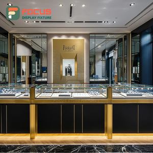 Vitrine de Comptoir en Bois pour Bijouterie Personnalisée, Présentoir Intérieur pour Centre Commercial - Product Image 5