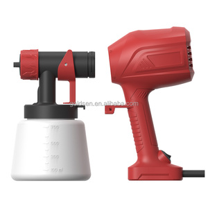 Pistolet de <span class=keywords><strong>peinture</strong></span> électrique sans fil industriel portable à batterie 110V 220V 400W 800ml <span class=keywords><strong>Basse</strong></span> <span class=keywords><strong>pression</strong></span> 2.5mm pour <span class=keywords><strong>peinture</strong></span> DIY - Product Image 1