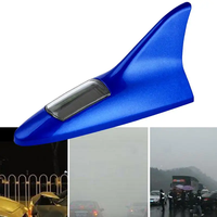 Antenne aileron de requin lumière décorative à énergie solaire voiture lumières décoratives solaire aileron de requin voiture style Automobile décor extérieur