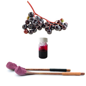 สารสกัดจากพืชสำหรับส่วนผสมอาหารเสริม แอนโทไซยานิน 25% สารสกัดจากแบล็คเอลเดอร์เบอร์รี่ ผงสารสกัดจากเอลเดอร์เบอร์รี่ - Product Image 6