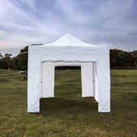 Tente hexagonale en aluminium 3X6M avec cadre en aluminium pour une utilisation intérieure et extérieure