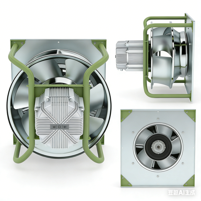 Energy Saving EC Plug Fan With 0-10V PWM Control For AHU Air Handling Unit Fan Cabinet