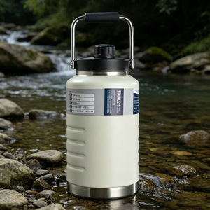 Stainless Steel Insulated Water Bottle 24 Hour Thermal Large Capacity Outdoor Camping Sports Flask - Product Image 1