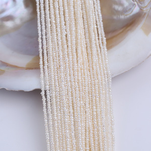 Cuentas Sueltas de Perlas de Agua Dulce Barrocas, Blancas, de 17-19 mm, Hechas a Mano, para Bisutería - Product Image 2