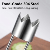Hoge kwaliteit 304 roestvrijstalen appelboor/fruitpitol voor gebruik in de keuken