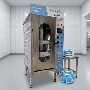 Automatic Pouch Filling Sealing Machine for Liquid Food Packaging PLC Controlled Stainless Steel - Product Image 1