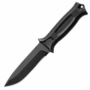 Wholesale Outdoor Camping Plastic Handle Knives Tactical Fixed Blade Hunting Knife For Combat Survival