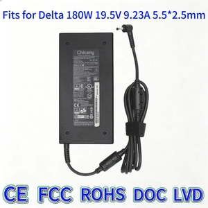 180W 19.5V 9.23A แล็ปท็อปอะแดปเตอร์ชาร์จไฟสำหรับธันเดอร์โรบอต 911 ทาร์ก้าโน้ตบุ๊ค - Product Image 6