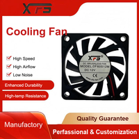 VENTE DIRECTE D'USINE - Ventilateur de refroidissement DC XFSFAN XFS6010S12-4 60x60x10mm 12V avec roulement à billes, ventilateur axial d'échappement en plastique OEM
