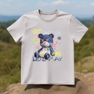 Camiseta Unisex de 210 g/m², 100 % Algodón, Informal, Estampada con DTF, Transpirable y Duradera, para Hombre - Product Image 3