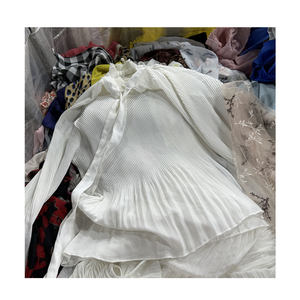 <span class=keywords><strong>เสื้อ</strong></span>ผ้ามือสองแฟชั่นผู้หญิง ผ้าชีฟอง ผ้าไหม สีสันสดใส สำหรับฤดูร้อน น้ำหนัก 100 กก. ต่อมัด <span class=keywords><strong>ขาย</strong></span>ส่งจำนวนมาก - Product Image 1