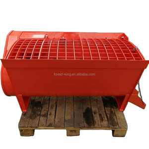 Bac mélangeur à béton pour chariot élévateur - 300L, pompe et moteur haute performance, modèle SMB300 - Product Image 3
