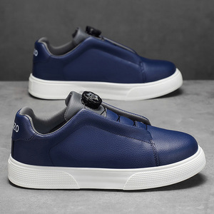 Nuevas Zapatillas Deportivas para Hombre, de Color Sólido, con Cordones, de Caña Baja, Cómodas, Antideslizantes y Duraderas para Exteriores - Product Image 3