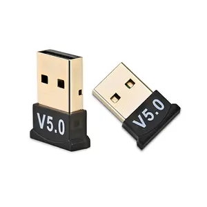 USB Bluetooths V5.0 CSR Wireless Mini Dongle Adapter Receiver For Win7 8 10 PC Laptop