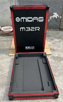 Flight case portable en bois pour console de mixage DJ extérieure, pour mixage sonore numérique en direct Midas M32R, sans roulettes