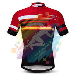Maillot de cyclisme unisexe léger, respirant et écologique Formula1 Industries 2026 - Product Image 1