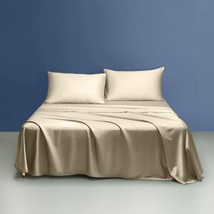 Maternelle Infantile Qualité Été Cool Respirant Soie Drap Ensemble Couleur Unie Simple Taie D'oreiller <span class=keywords><strong>Housse</strong></span> <span class=keywords><strong>De</strong></span> <span class=keywords><strong>Couette</strong></span> - Product Image 1