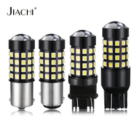 JiaChi Vente en Gros 1156 1157 Ampoule Led pour Clignotant Universel de Voiture Feu Arrière 3156 T25 3157 T20 7440 7443 Auto LED 2835 Puces